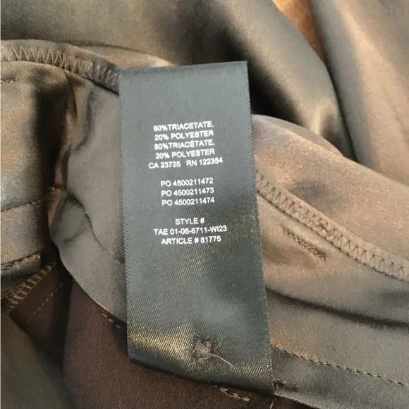 Aritzia Babaton Satin Refined High Waist Cargo Pants - Picture 4 of 7